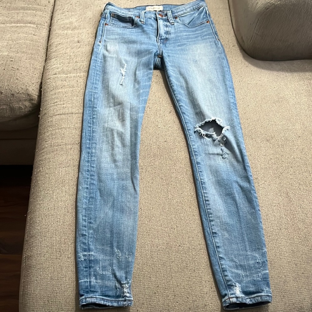 Madewell 9” High-Rise Skinny Jeans